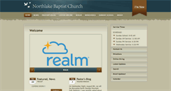 Desktop Screenshot of northlakebaptist.org